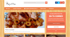 Desktop Screenshot of chefalpaso.com
